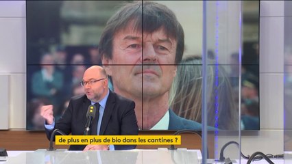 Un repas végétarien par semaine à la cantine scolaire ? "Il faut laisser le choix", dit Stéphane Travert