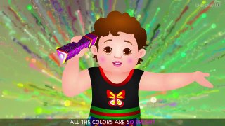 Color Songs - The PURPLE Song _ Learn Colours _ Preschool Colors Nursery Rhym