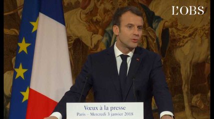 Macron annonce une loi pour lutter contre les "fake news"