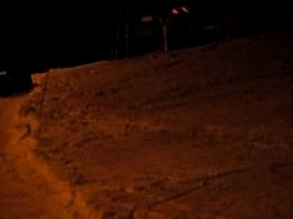 luge nocturne sur trottoire à Trois Rivières 2