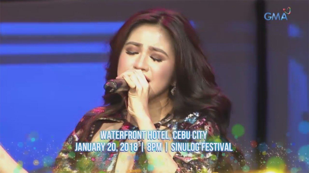 Julie Anne San Jose invites Cebuanos to watch "3 Stars 1 Heart" concert