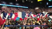 Emmanuel Macron déclare la guerre à ceux qui répandent de fausses informations