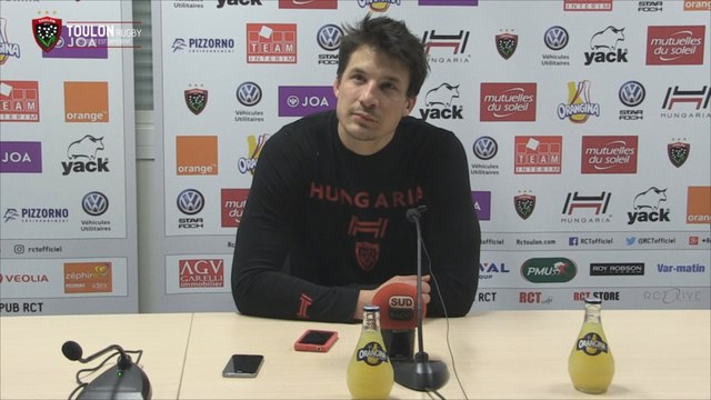 Conf' de presse d'avant-match Brive-Toulon J15 TOP14