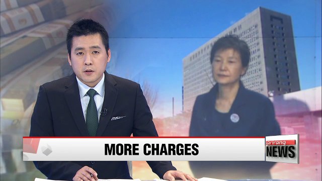 Ex-president Park Geun-hye charged with accepting bribes from NIS