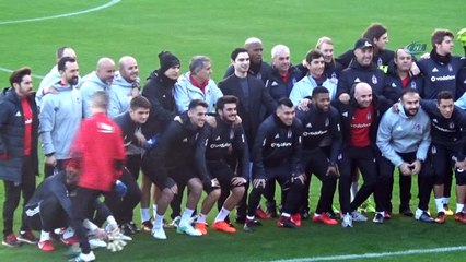 Beşiktaş hazırlıklarını sürdürdü