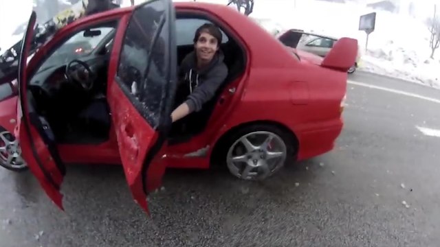 C'est la ligne blanche qui fait ça