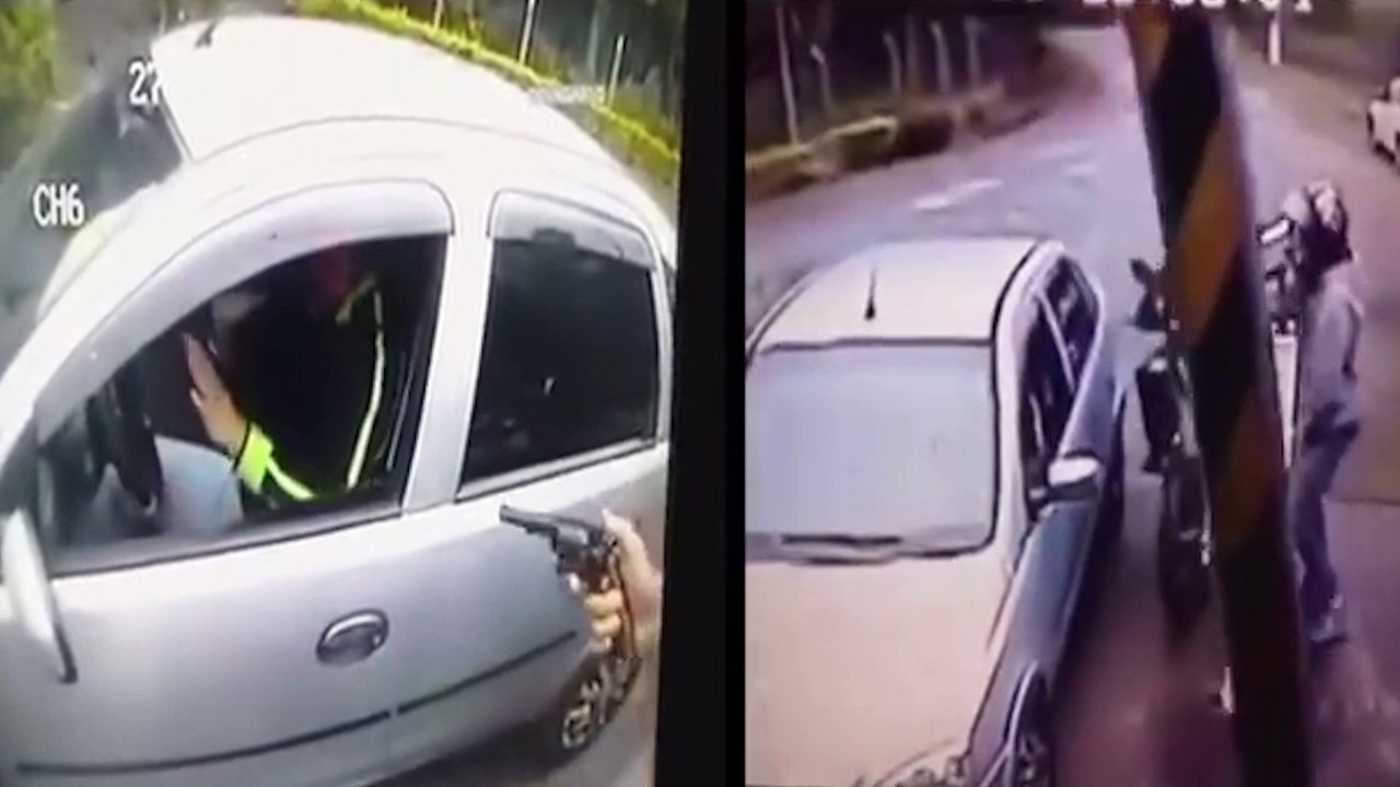 Deux voleurs se retrouvent dans une situation compliquée quand la victime sort une arme