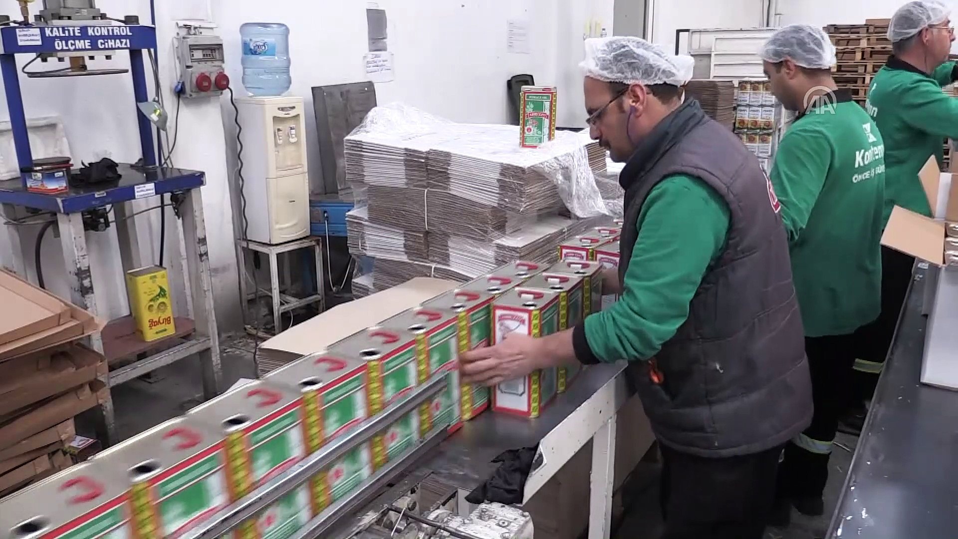 Peynir tenekesi üretmek üzere kuruldu ihracatçı oldu - KONYA - Dailymotion  Video