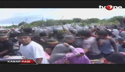 Eksekusi Ratusan Rumah Warga di Denpasar Berakhir Ricuh