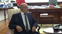 Saadet Partisi Genel Başkanı Karamollaoğlu'nun CHP ziyareti (2) - ANKARA