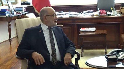 Saadet Partisi Genel Başkanı Karamollaoğlu'nun CHP ziyareti (2) - ANKARA