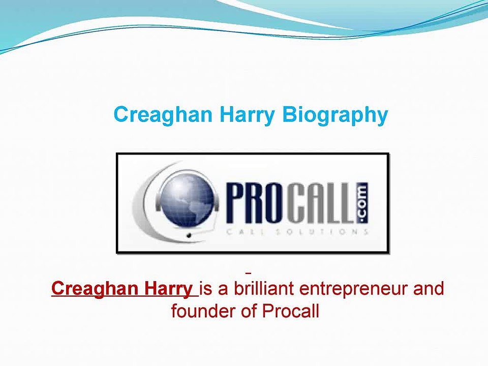 Creaghan Harry Work