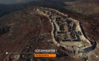 İşte İdlip'deki Türk Gözlem Noktası