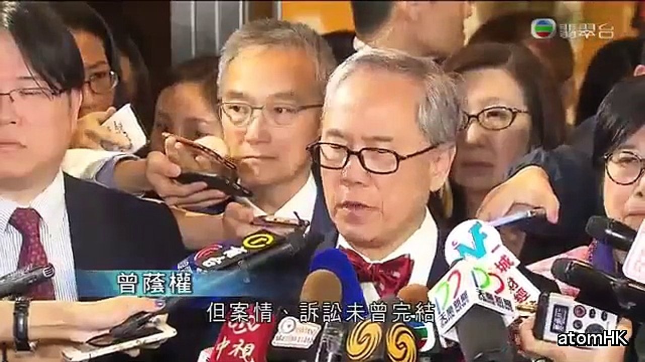 【曾蔭權案】法官宣布解散陪審團『多謝市民對我關懷 五年多折磨 心力交瘁』