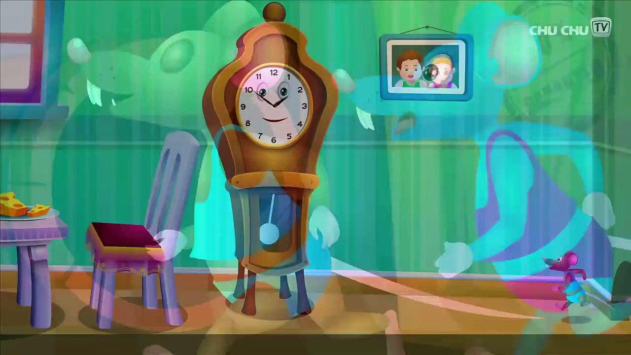 Hickory Dickory Dock Nursery Rhyme With Lyrics...