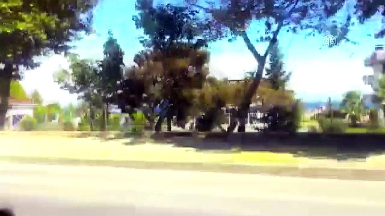 Kaza anını cep telefonuyla kaydetmiş - SAMSUN