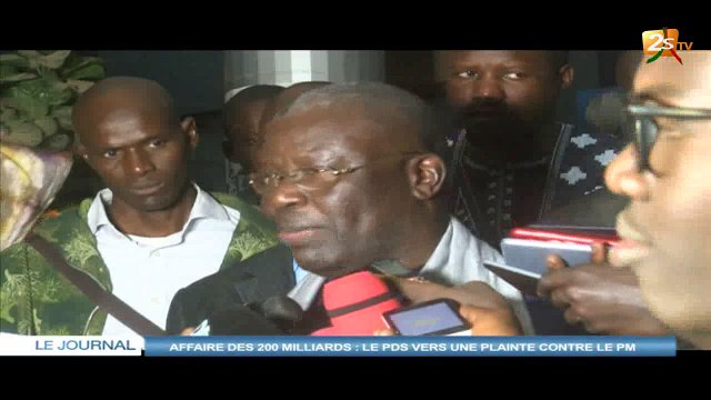 AFFAIRE DE 200 MILLIARDS : LE PDS VERS UNE PLAINTE CONTRE LE PM