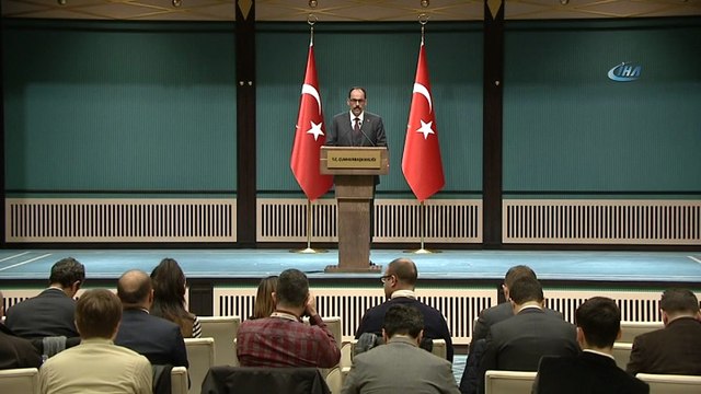 Cumhurbaşkanlığı Sözcüsü Kalın: 'Birileri herhalde yine toto loto yapıyor. Gündemimizde şu anda kabine değişikliği söz konusu değil'