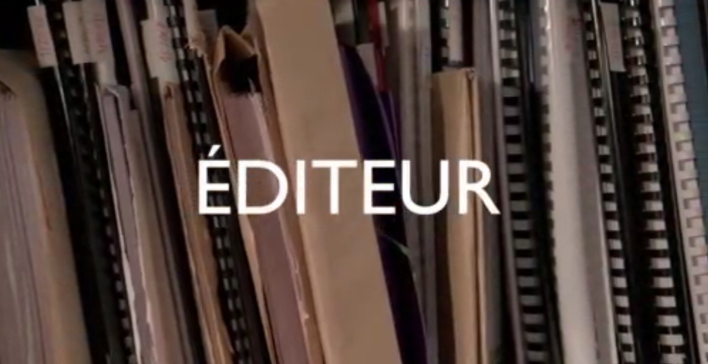 "Éditeur", bande-annonce du film de Paul Otchakovsky Laurens