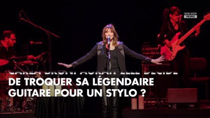 Carla Bruni bientôt auteure ? Son nouveau projet dévoilé