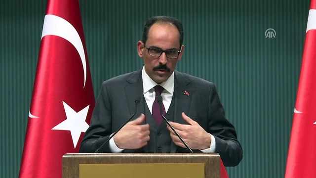 Cumhurbaşkanlığı Sözcüsü Kalın - Rusya ile imzalanan S-400 Anlaşması - ANKARA