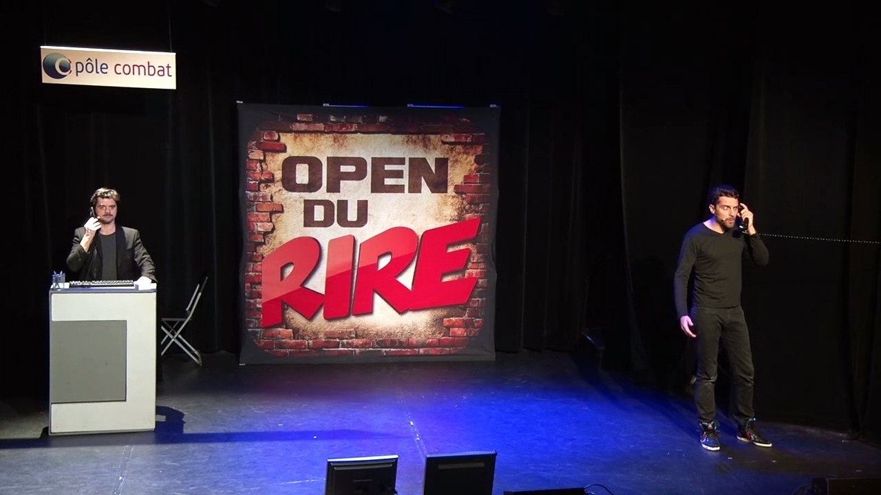 Garnier et Sentou aux Open du rire - Le Pôle Combat