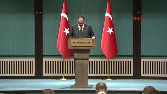 İbrahim Kalın, Basın Toplantısı Düzenledi 1