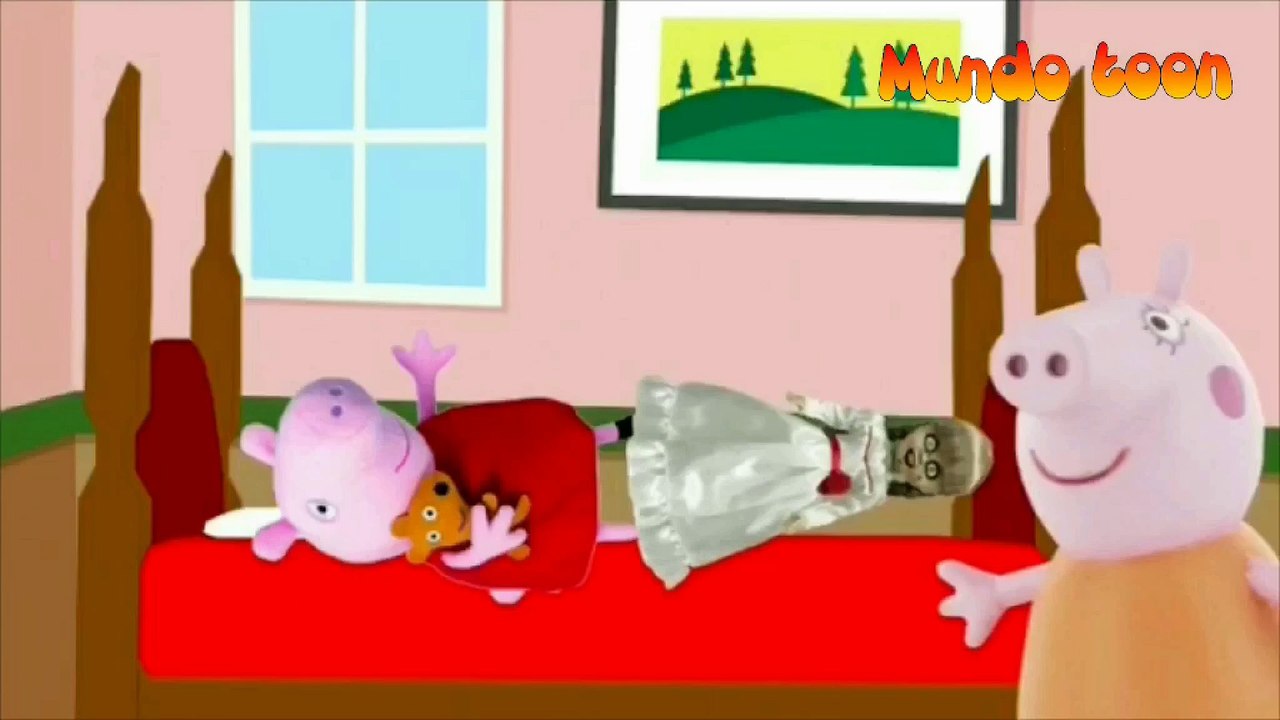 PEPPA PIG VS ANABELLE  LA MUÑECA MALIGNA TERROR