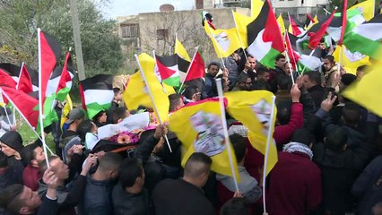 تشييع مصعب التميمي الذي قتل بنيران الجيش الإسرائيلي