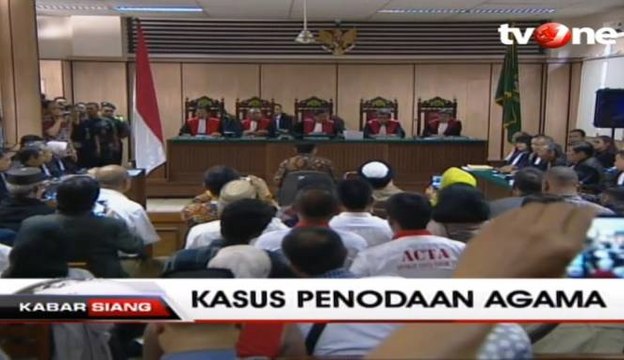 Sidang Penistaan Agama Oleh Terdakwa Ahok Dilaksanakan Besok