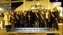 Cérémonie des voeux de M. Yves Michel, Maire de Marseillan du 2 janvier 2018