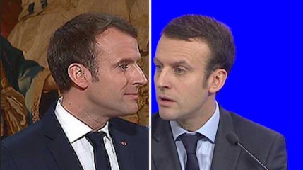 Entre deux vœux à la presse, Macron a changé de camp