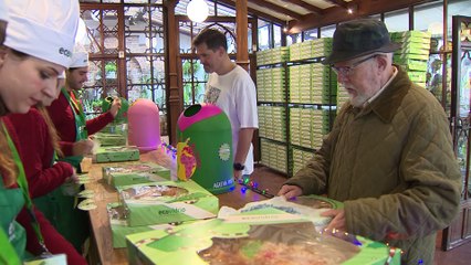 Roscón de reyes a cambio de reciclar un kilo de vidrio
