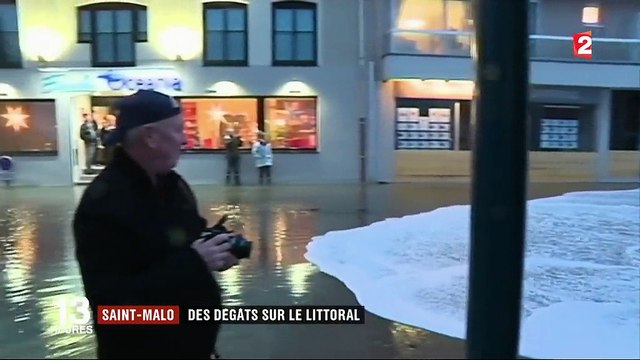 Saint-Malo : des dégâts sur le littoral