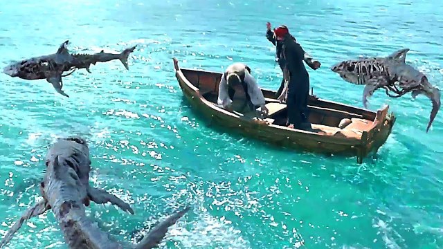 PIRATES DES CARAÏBES 5 : La scène des REQUINS décryptée ! [Making-Of]