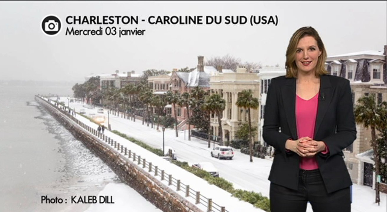 Neige aux USA jusqu'en Floride