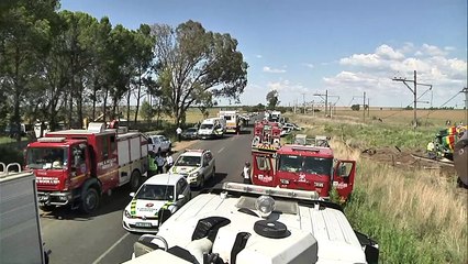 Train collision kills upwards of 12 in South Africa