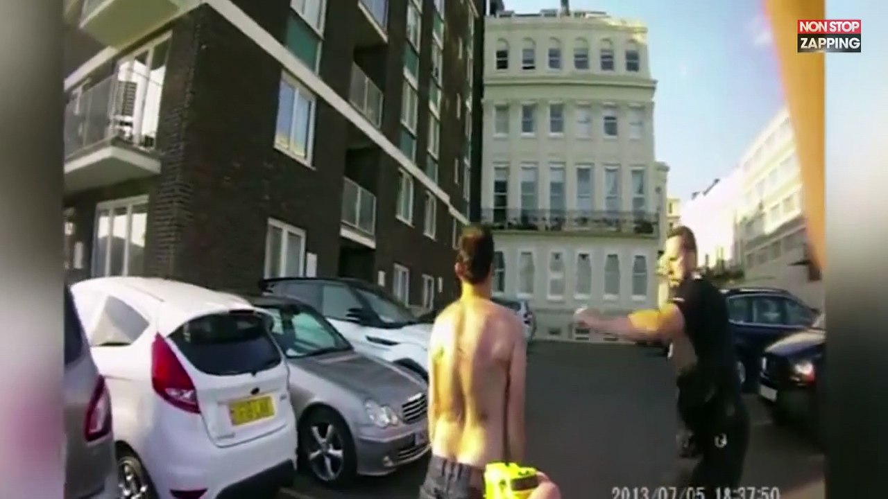 Angleterre : Un homme se fait taser puis violemment maîtriser par les policiers (vidéo)