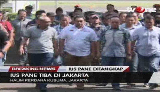 Perampok Pulomas, Ius Pane Tiba di Halim Perdanakusuma