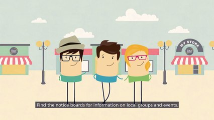 How can you tell if an area has good community spirit