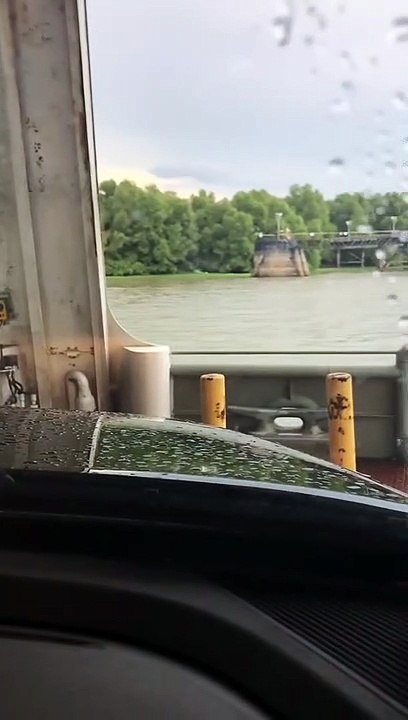 liquide vert bizarre dans une rivière