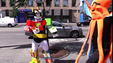 VOLTRON Battle Prank!! Real Life Superhero Movie - TheSeanWardShow | Superheroes | Spiderman | Superman | Frozen Elsa | Joker