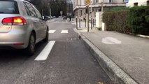 Besançon : arrêt brutal de la piste cyclable