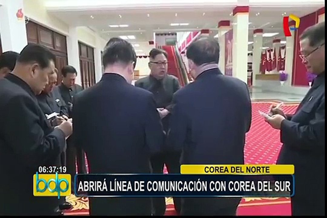 Norcorea acepta abrir línea de comunicación dir...