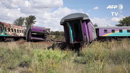 Al menos 14 muertos en accidente de tren en Sudáfrica