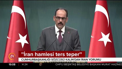 Cumhurbaşkanlığı Sözcüsü İbrahim Kalın'ın açıklamaları