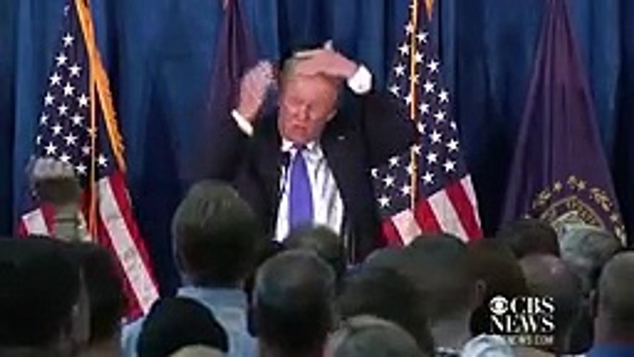 Trump's hair looks horrible on everybody