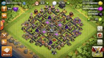 Clash of Clans - AQ walk   Dragon Th9 [4Face]