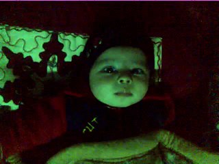 Cute Baby Saim playing early in the Morning, صائم