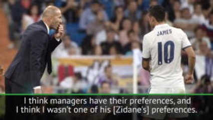 Zidane didn't fancy me despite good form - James